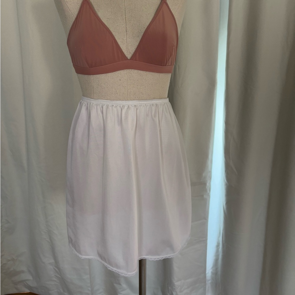Vintage Vassarette Slip Skirt